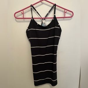 (3/$10) Ivivva by Lululemon striped racerback tank top